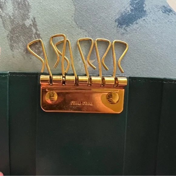 Authentic Miu Miu Keyholder Green - Picture 6 of 15